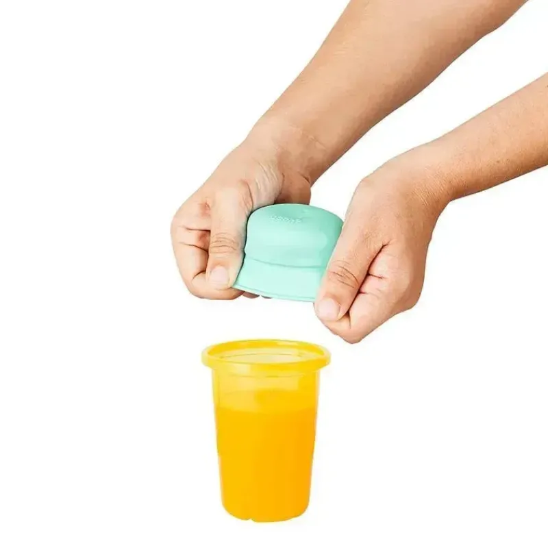 Tomy Cool Baby Products|Gifts Up To $25*- Snug Straw 3 Pk Lids, Green