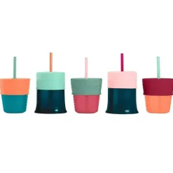Tomy Cool Baby Products|Gifts Up To $25*- Snug Straw 3 Pk Lids, Green