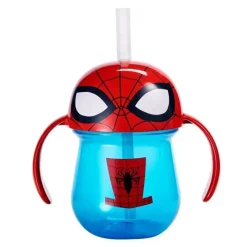 Tomy Super Heroes|Straw, Sippy & Training Cups*- Spiderman Weighted Straw Cup