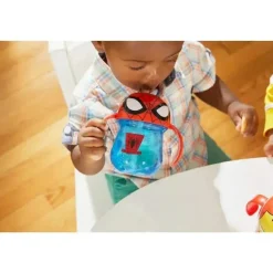 Tomy Super Heroes|Straw, Sippy & Training Cups*- Spiderman Weighted Straw Cup