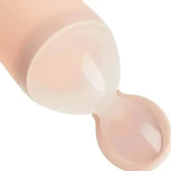 Tomy Cool Baby Products|Food Feeder*- Squirt Silicone Baby Food Dispensing Spoon Pink