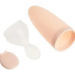 Tomy Cool Baby Products|Food Feeder*- Squirt Silicone Baby Food Dispensing Spoon Pink