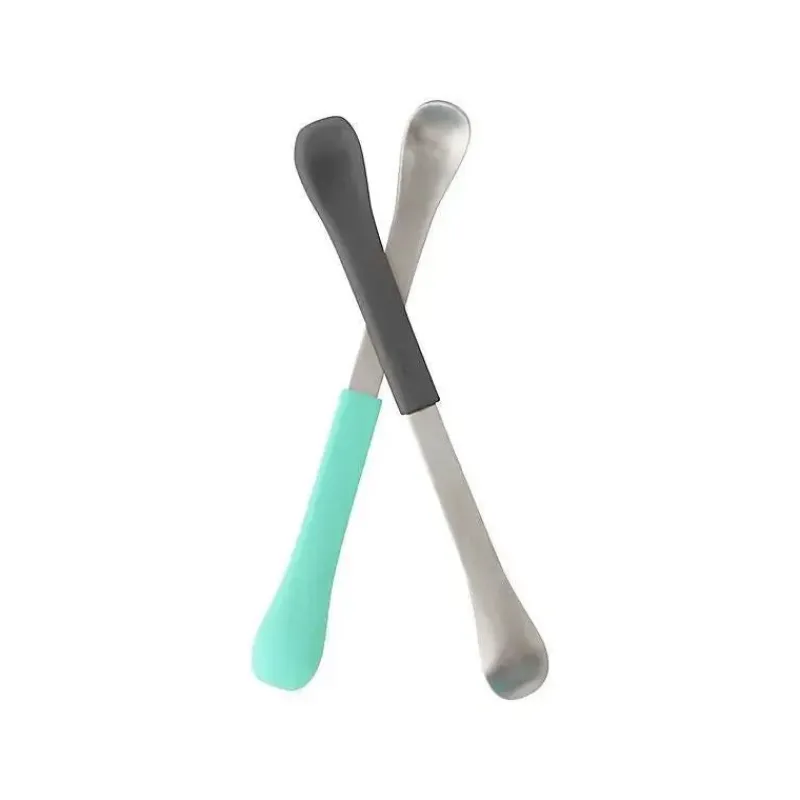 Tomy Utensils & Accessories|Dishes, Utensils & Food Containers*- Swap 2 in 1 Feeding Spoon Gray/Mint