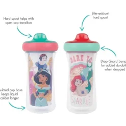The First Years Disney Princess|Straw, Sippy & Training Cups*Tomy - 9oz Sippy Cup, Princess | Assorted Item - 1-pack