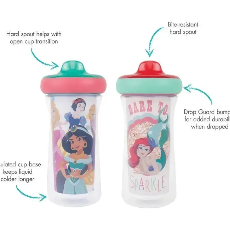 The First Years Disney Princess|Straw, Sippy & Training Cups*Tomy - 9oz Sippy Cup, Princess | Assorted Item - 1-pack