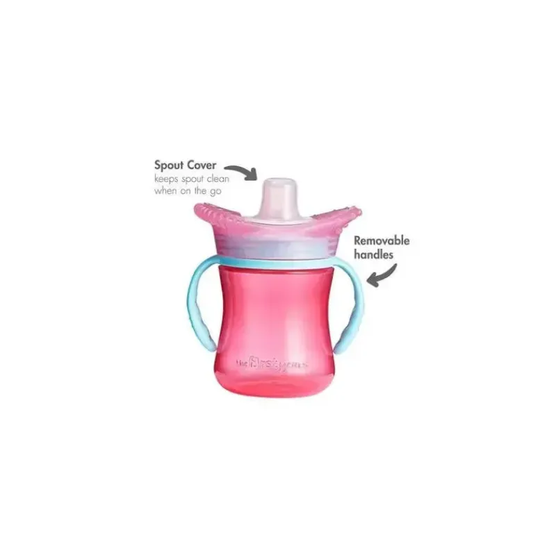 Tomy Straw, Sippy & Training Cups|Dishes, Utensils & Food Containers*- The First Years Teethe Around Sensory Trainer Cup, 7Oz, Pink