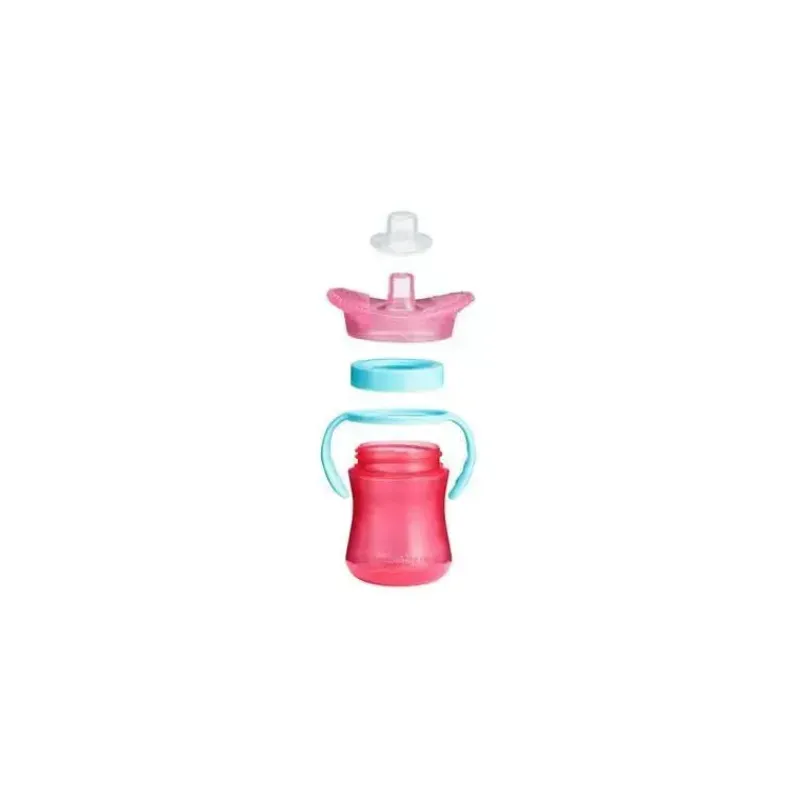 Tomy Straw, Sippy & Training Cups|Dishes, Utensils & Food Containers*- The First Years Teethe Around Sensory Trainer Cup, 7Oz, Pink