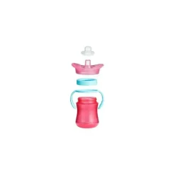 Tomy Straw, Sippy & Training Cups|Dishes, Utensils & Food Containers*- The First Years Teethe Around Sensory Trainer Cup, 7Oz, Pink