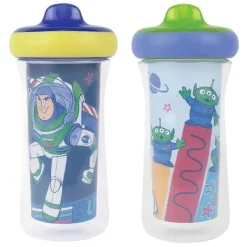 Tomy Toy Story|Straw, Sippy & Training Cups*- Toy Story Drop Guard Insulated Sippy Cup 2 Pk