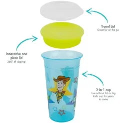 Tomy Toy Story|Straw, Sippy & Training Cups*- Toy Story Sip Around Spoutless 1 Pk