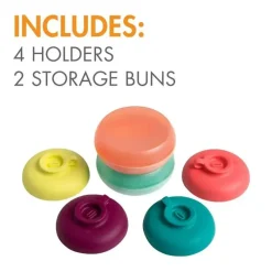 Tomy Gadgets & Accessories*Boon - Drizzle Popsicle Holder 4Pcs