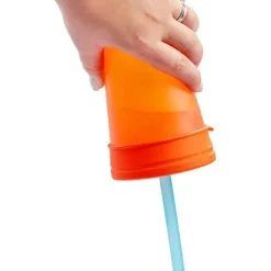Tomy Straw, Sippy & Training Cups|Dishes, Utensils & Food Containers*Boon Snug Silicone Straws with Brush - 6Pk
