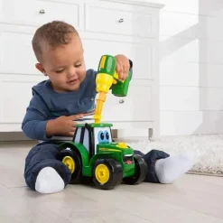 Tomy Pretend Play*John Deere Build-A-Johnny Tractor Toy
