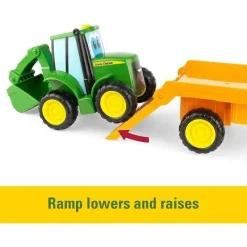 Tomy Cars|Cars, Trucks & Trains*John Deere Farmin Friends Hauling Set