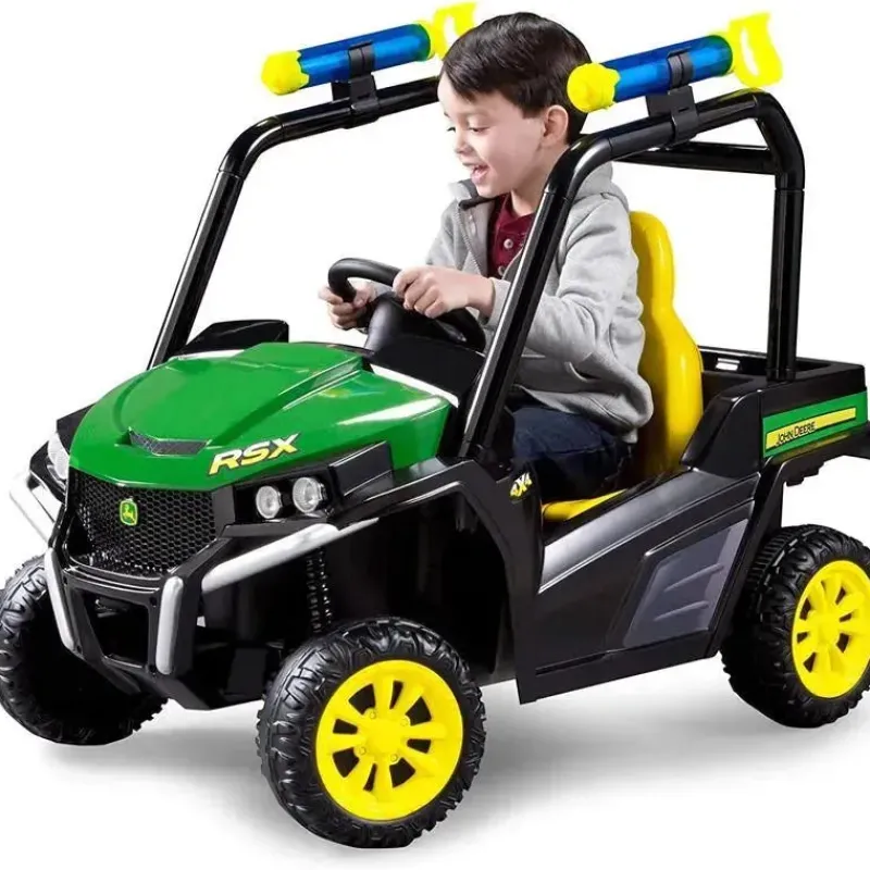 Tomy Ride-On Toys|Toys For 3 Year Old*John Deere Gator Ride on Toy Car for Kids - 6-Volt Battery Operated