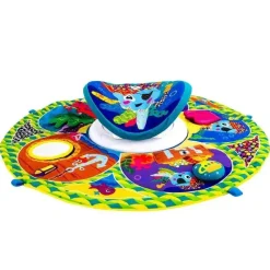 Tomy Playmats & Gyms|Toys For 0-12 Months*Lamaze Spin & Explore Gym (Tummy Time) - Captain Calamari