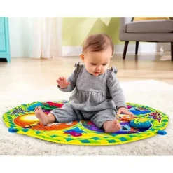 Tomy Playmats & Gyms|Toys For 0-12 Months*Lamaze Spin & Explore Gym (Tummy Time) - Captain Calamari