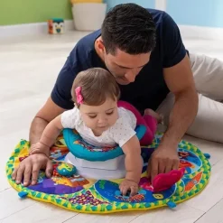 Tomy Playmats & Gyms|Toys For 0-12 Months*Lamaze Spin & Explore Gym (Tummy Time) - Captain Calamari