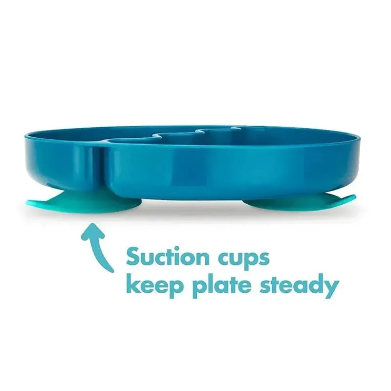 The First Years Plates & Bowls|Dishes, Utensils & Food Containers*Tomy Suction Kids Plate Divided, Mickey/Pluto
