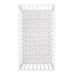 Trend Lab Crib & Bed Sheets*- 2 Pk Microfiber Fitted Crib Sheets, Rainbow/Mermaid