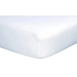 Trend Lab Crib & Bed Sheets*- Deluxe Flannel Fitted Crib Sheet, White