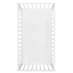 Trend Lab Crib & Bed Sheets*- Deluxe Flannel Fitted Crib Sheet, White