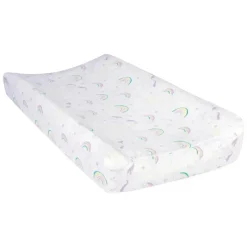 Trend Lab Mattresses, Pads & Covers*- Rainbow Flannel Changing Pad Cover, Unicorn