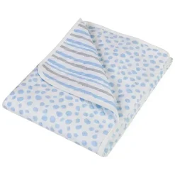 Trend Lab Blankets & Quilts*Cloud Knit Blanket, Blue/Gray