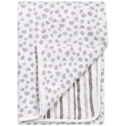 Trend Lab Blankets & Quilts*Cloud Knit Blanket, Grey/White