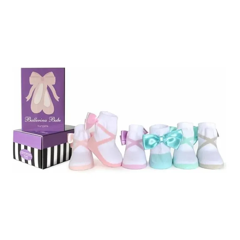 Trumpette Baby Gloves & Socks*- Ballerna Baby Socks, Assorted Colors