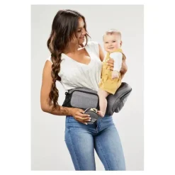 Tush Baby Front, Hip And Backpack Carriers*- Tushbaby Hipseat, Grey