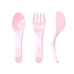 Twistshake Utensils & Accessories|Dishes, Utensils & Food Containers*- Learn Cutlery 6+ M, Pastel Pink