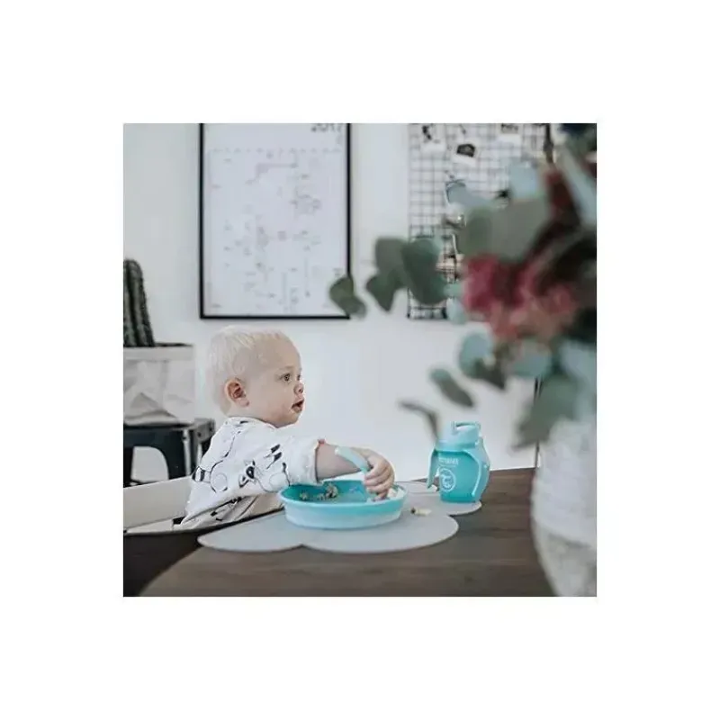 Twistshake Plates & Bowls|Dishes, Utensils & Food Containers*- Plate 6+ M, Pastel Blue