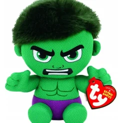 Ty Super Heroes|Plush & Stuffed Animals*- Beanie Babies Hulk, Green