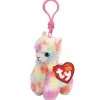 Ty Plush & Stuffed Animals*- Clip Lola Multicolor Llama