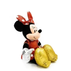 Ty Mickey & Minnie|Plush & Stuffed Animals*- Disney Super Sparkle Red Med, Minnie Mouse Plush