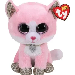 Ty Plush & Stuffed Animals*- Plush, Fiona Pink Cat