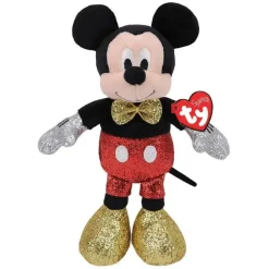 Ty Mickey & Minnie|Plush & Stuffed Animals*- Plush, Mickey Super Sparkle