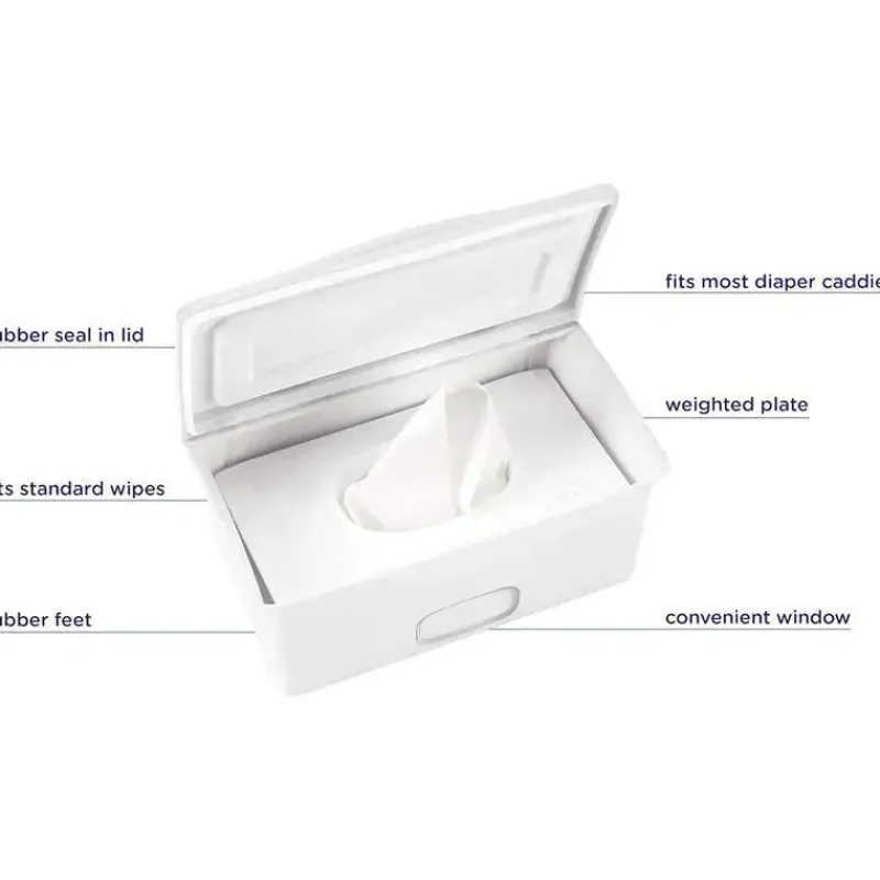 Ubbi Wipes & Warmers*- Baby Wipes Dispenser, White