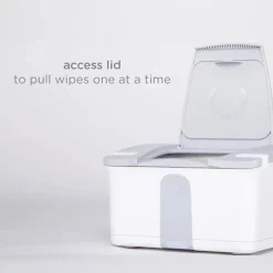 Ubbi Wipes & Warmers*- Baby Wipes Warmer & Dispenser with Nightlight, Gray