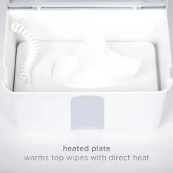 Ubbi Wipes & Warmers*- Baby Wipes Warmer & Dispenser with Nightlight, Gray