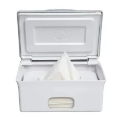 Ubbi Wipes & Warmers*- Flushable Wipes Dispenser, White/Grey
