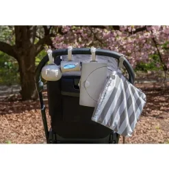 Ubbi Wipes & Warmers*- On-the-Go Baby Wipes Dispenser, Portable Wipes Container, Taupe