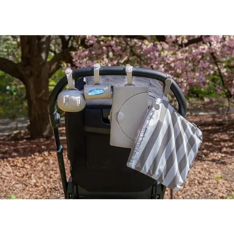 Ubbi Wipes & Warmers*- On-the-Go Baby Wipes Dispenser, Portable Wipes Container, Taupe