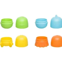 Ubbi Bath Toys*- 4Pk Interchangeable Bath Toys for Toddlers and Baby