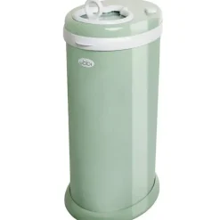 Ubbi Diaper Pails & Refills*- Steel Odor Locking Diaper Pail, Sage Green