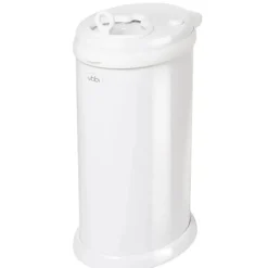Ubbi Diaper Pails & Refills*- Steel Odor Locking Diaper Pail, White