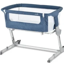 Unilove Bedding Sets*- Hug Me Plus 3-In-1 Bedside Sleeper, Airflow Denim Blue