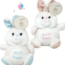 United Pacific Designs Gift For Baby|Easter*- My First Bunny With Rattle 9.5 (Assortment)