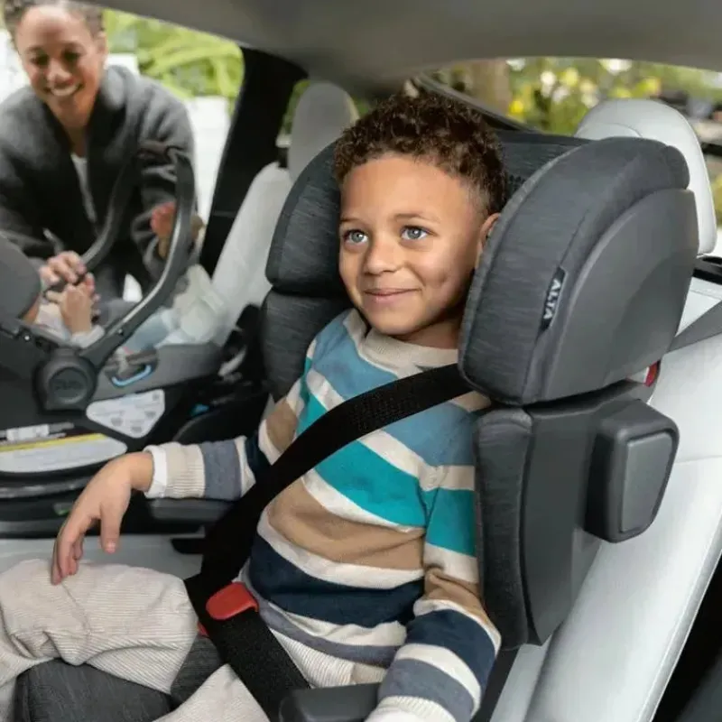 Uppababy Booster Car Seats*- Alta V2 Booster Seat, Jake (Black Mélange)